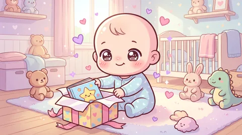 Cadeau pour un enfant d'un an : selon ce qu'il sait faire