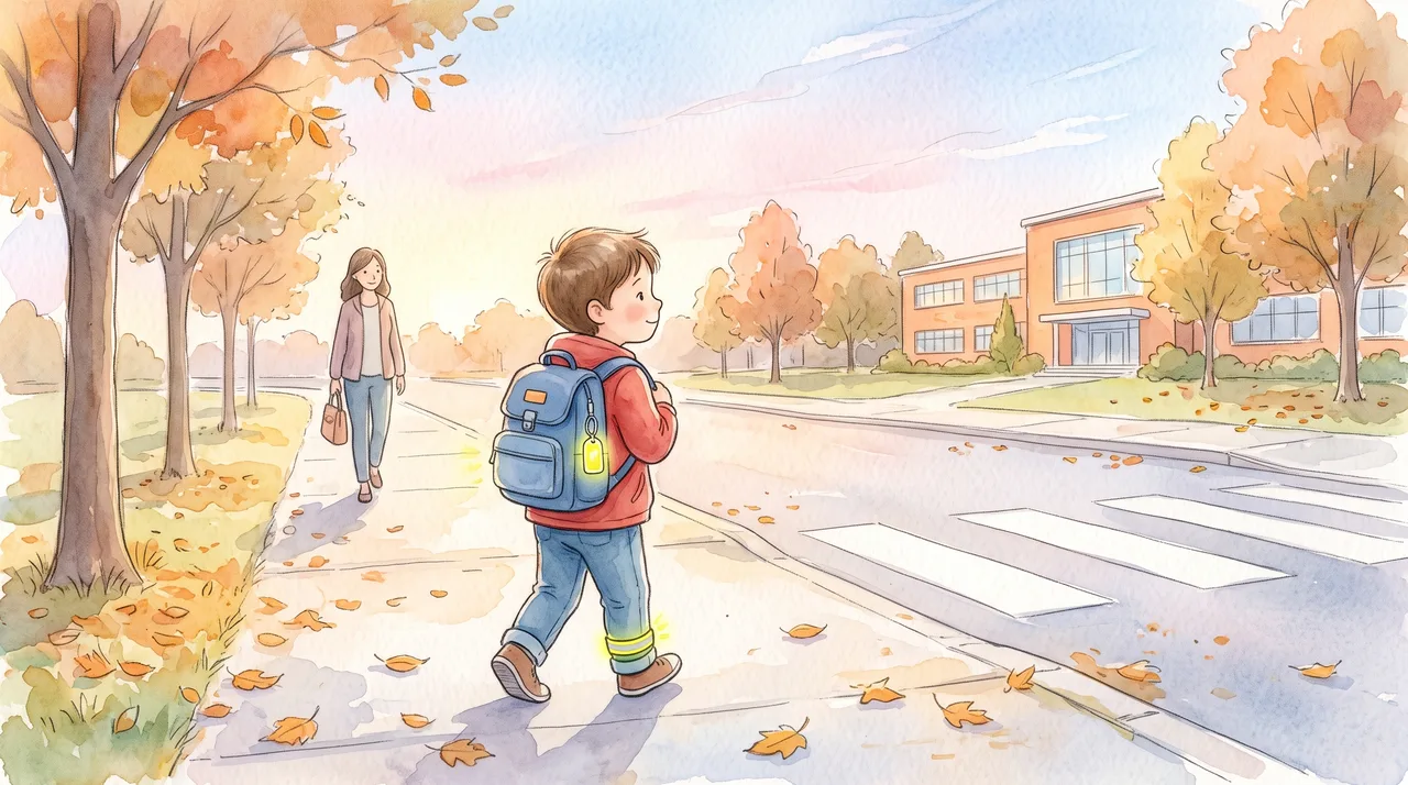 Aller seul à l'école : visibilité, trajet et bon moment